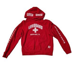 Life Guard‎ Siesta Key, Florida Hoodie Hooded Sweatshirt kids size  Large 14/16